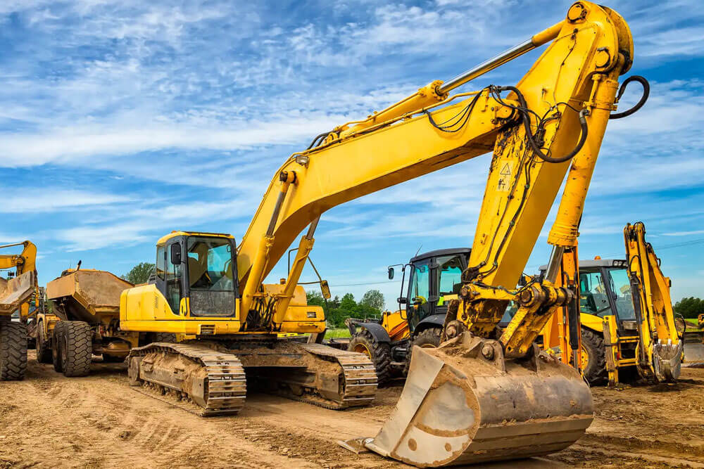 Excavator top banner