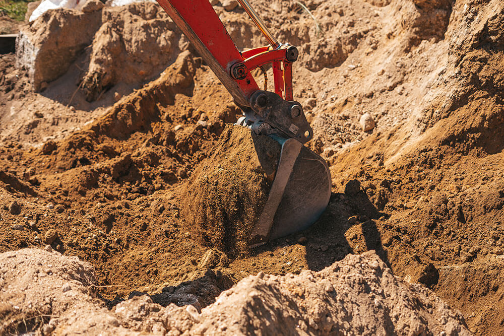 We do excavation & sand shifting work as well